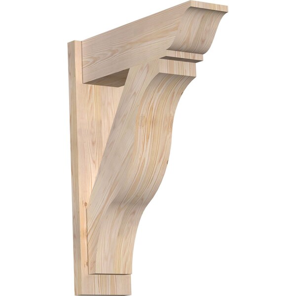 Ekena Millwork Funston Smooth Traditional Outlooker, Douglas Fir, 7 1/2"W x 24"D x 32"H OUT08X24X32FST01SDF - main